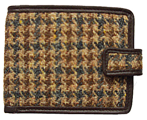 Harris tweed wallet